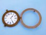 Antique Brass Decorative Ship Porthole Clock 15 - 2