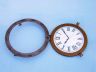 Antique Brass Decorative Ship Porthole Clock 20 - 6