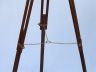Floor Standing Antique Brass With Leather Griffith Astro Telescope 64 - 10