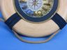 Vintage White With Blue Rope Bands Decorative Lifering Clock 15 - 5