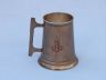 Antique Brass Anchor Mug With Cleat Handle 5 - 3