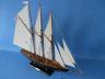Wooden Atlantic Model Sailboat Decoration 35 - 1