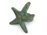 Antique Bronze Cast Iron Starfish Napkin Ring 3 - set of 2 - 1