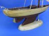 Wooden Rustic Bermuda Sloop Model Sailboat Decoration 17 - 9