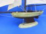 Wooden Rustic Bermuda Sloop Model Sailboat Decoration 17 - 5