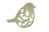 Antique Seaworn Bronze Cast Iron Bird Trivet 8 - 3