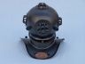 Black Iron Decorative Divers Helmet 8 - 3