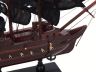 Wooden Black Pearl with Black Sails Model Pirate Ship 12 - 5