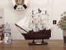 Wooden Black Pearl with White Sails Model Pirate Ship 12 - 2