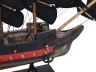 Wooden Black Pearl with Black Sails Limited Model Pirate Ship 12 - 4