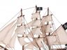 Wooden Caribbean Pirate White Sails Limited Model Pirate Ship 15 - 20