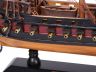 Wooden Black Pearl White Sails Limited Model Pirate Ship 15 - 17