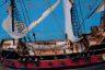 Blackbeards Queen Annes Revenge Model Pirate Ship 24 - White Sails - 7