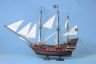 Blackbeards Queen Annes Revenge Model Pirate Ship 36 - White Sails - 3