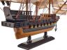 Wooden Blackbeards Queen Annes Revenge White Sails Limited Model Pirate Ship 15 - 4
