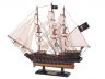 Wooden Blackbeards Queen Annes Revenge White Sails Limited Model Pirate Ship 15 - 13
