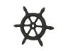 Cast Iron Ship Wheel Decorative Paperweight 4 - 2