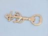 Solid Brass Anchor With Rope Bottle Opener 5 - 1