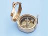 Solid Brass Brunton Pocket Transit Compass w- Rosewood Box 4 - 1