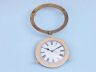 Brass Deluxe Class Porthole Clock 12 - 5