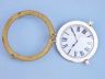 Brass Deluxe Class Porthole Clock 15 - 4