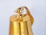 Brass Plated Hanging Harbor Bell 13 - 3