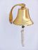 Brass Plated Hanging Harbor Bell 5.5 - 3