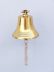 Brass Plated Hanging Harbor Bell 7 - 3