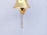 Brass Plated Hanging Harbor Bell 7 - 4