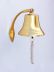Brass Plated Hanging Harbor Bell 7 - 2