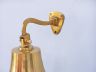 Brass Plated Hanging Ships Bell 6 - 1