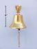 Brass Plated Hanging Ships Bell 9 - 7