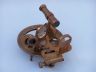 Antique Brass Round Sextant with Rosewood Box 4 - 4