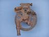 Antique Brass Round Sextant with Rosewood Box 4 - 6