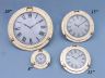 Brass Deluxe Class Porthole Clock 20 - 5