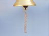 Brass Plated Hanging Ships Bell 18 - 5