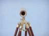 Floor Standing Brass Harbor Master Telescope 30  - 10