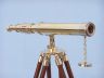 Floor Standing Brass Harbor Master Telescope 30  - 4