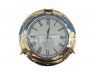 Brass Deluxe Class Porthole Clock 15 - 1