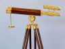 Floor Standing Brass-Wood Griffith Astro Telescope 50 - 7