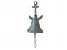 Antique Bronze Cast Iron Wall Hanging Anchor Bell 8 - 1