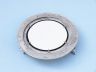 Brushed Nickel Deluxe Class Decorative Ship Porthole Mirror 15 - 8