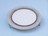 Brushed Nickel Deluxe Class Decorative Ship Porthole Mirror 20 - 8