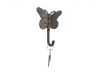 Rustic Copper Cast Iron Butterly Decorative Metal Wall Hook 5 - 2