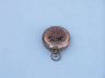Antique Copper Ship Scouts Push Button Compass 2 - 1