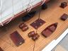 Wooden Bluenose Model Sailboat Decoration 80 - 13