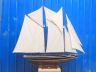 Wooden Bluenose Model Sailboat Decoration 80 - 26