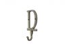 Rustic Gold Cast Iron Letter D Alphabet Wall Hook 6 - 2