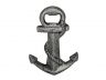 Rustic Silver Cast Iron Anchor Bottle Opener 5 - 5