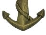 Rustic Gold Cast Iron Anchor Bottle Opener 5 - 2